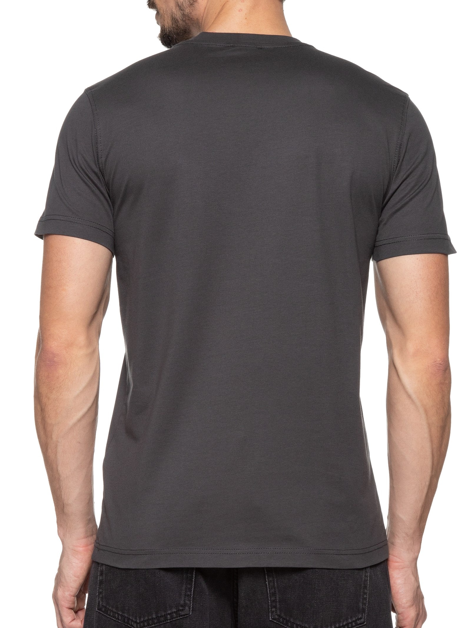 Camiseta Masculina T-Diegor-l6 Cinza Diesel