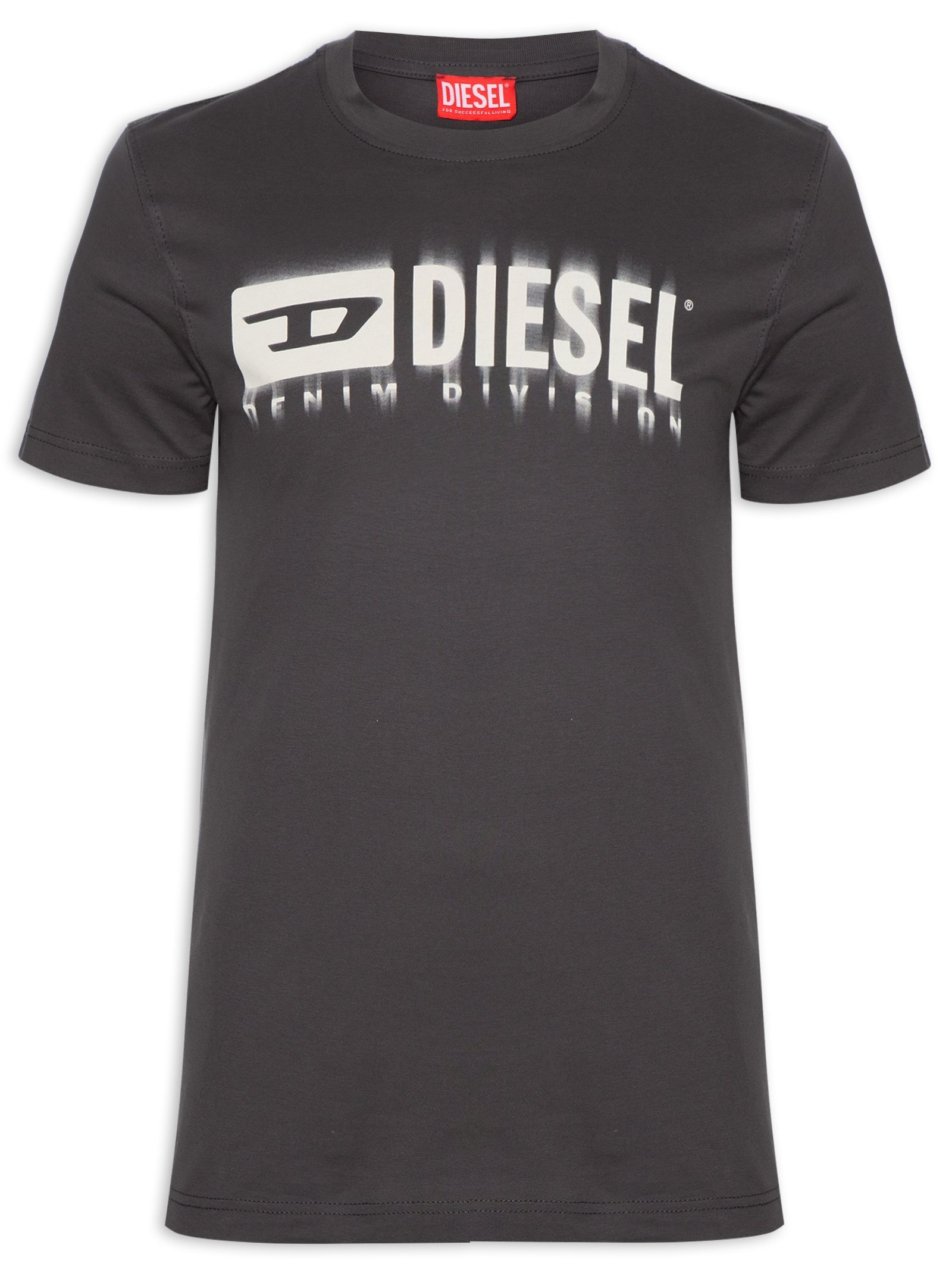 Camiseta Masculina T-Diegor-l6 Cinza Diesel