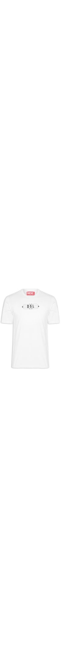 Camiseta Masculina T-Just-K5 - Branco