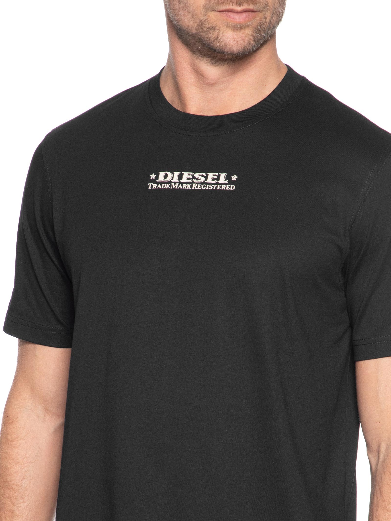 Camiseta Masculina T-JUST-L4 - Diesel - Preto