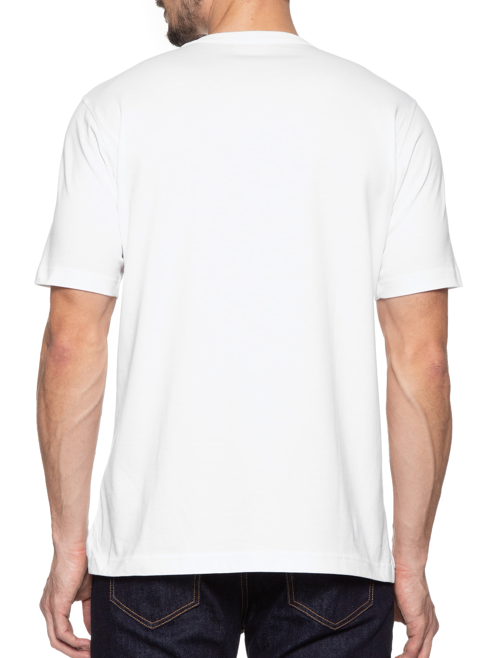 Camiseta Masculina T-Just-OD Com Logo Injetado Branco Diesel