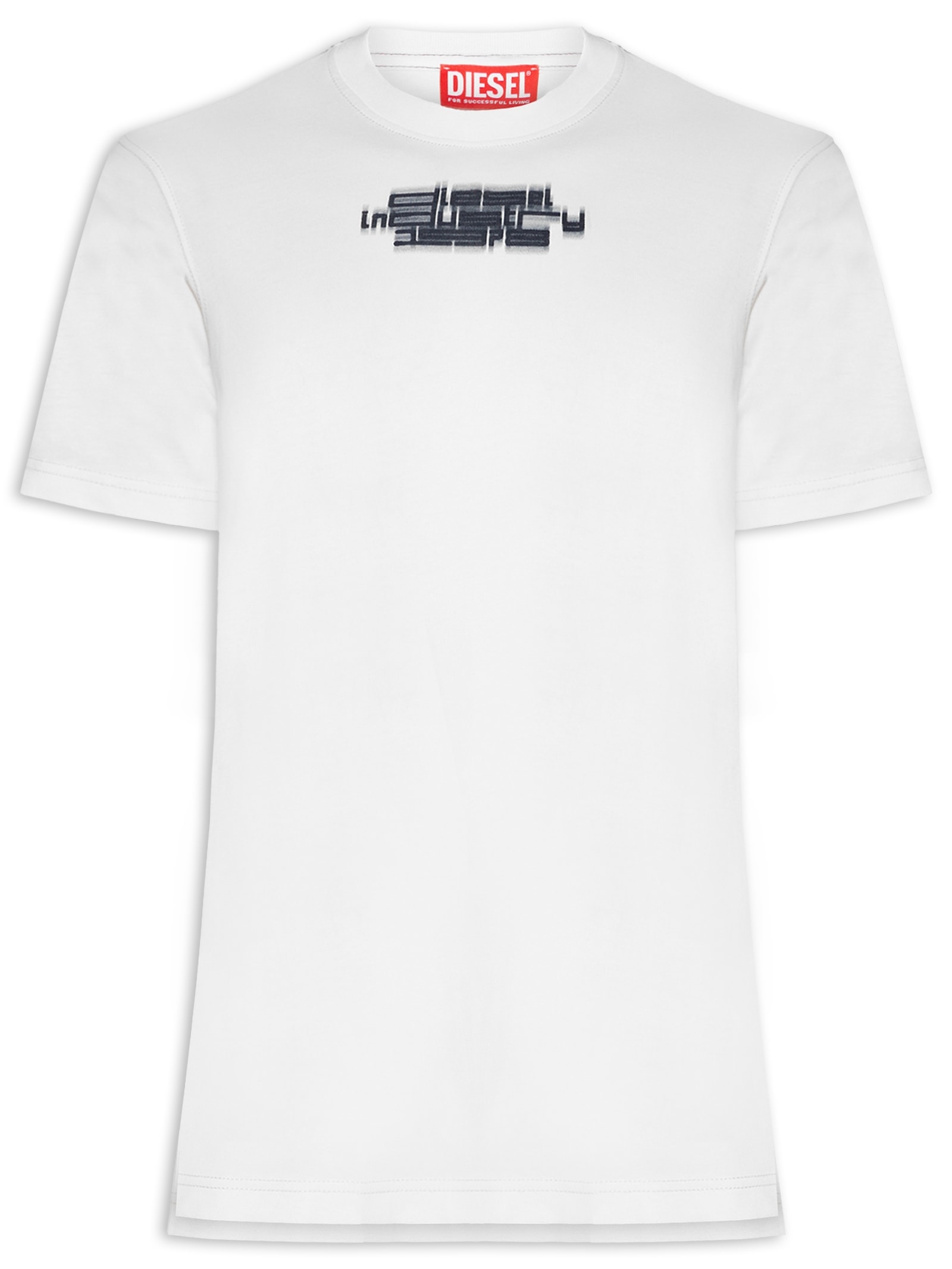 Camiseta Masculina T-just-slits N6 Maglietta Branco Diesel