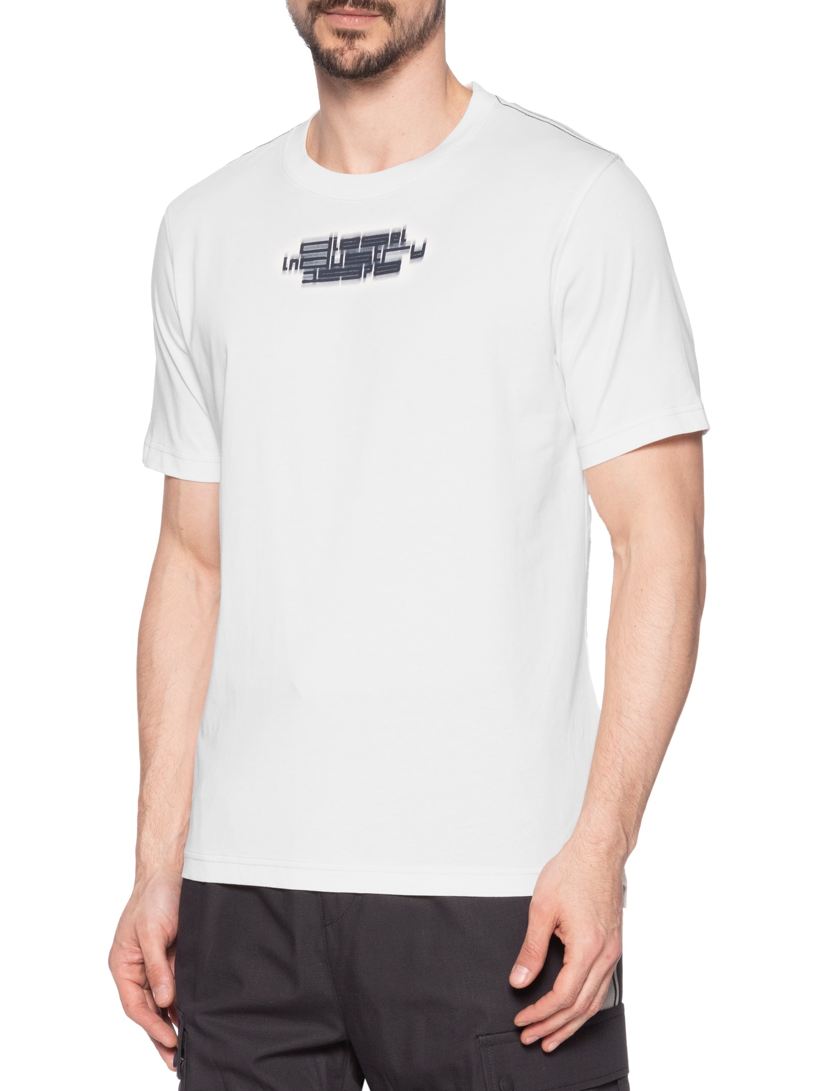 Camiseta Masculina T-just-slits N6 Maglietta Branco Diesel