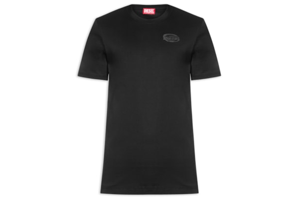 Camiseta Masculina T-Madjust-Slits-R17 Maglietta - Preto