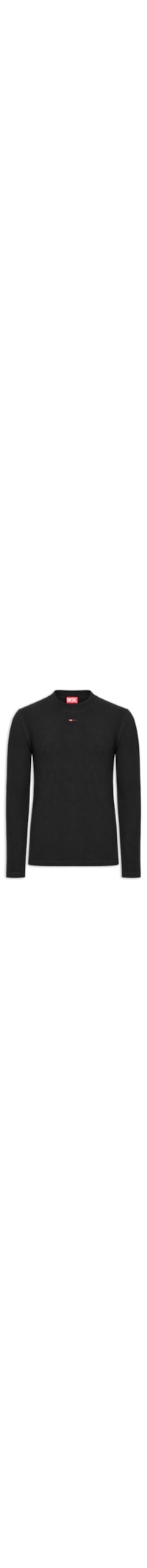 Camiseta Masculina T-Mokky-ls-Microdiv - Preto