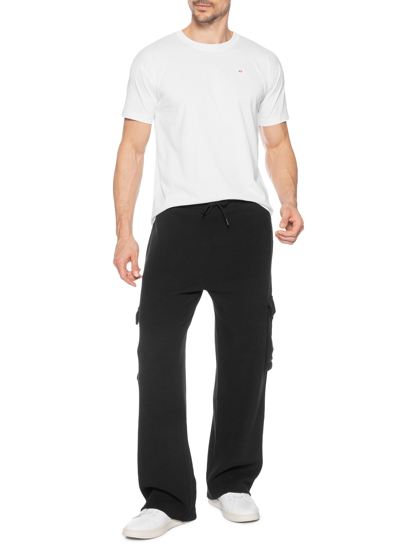 Camiseta Masculina T-Norm-Microdiv Branco Diesel