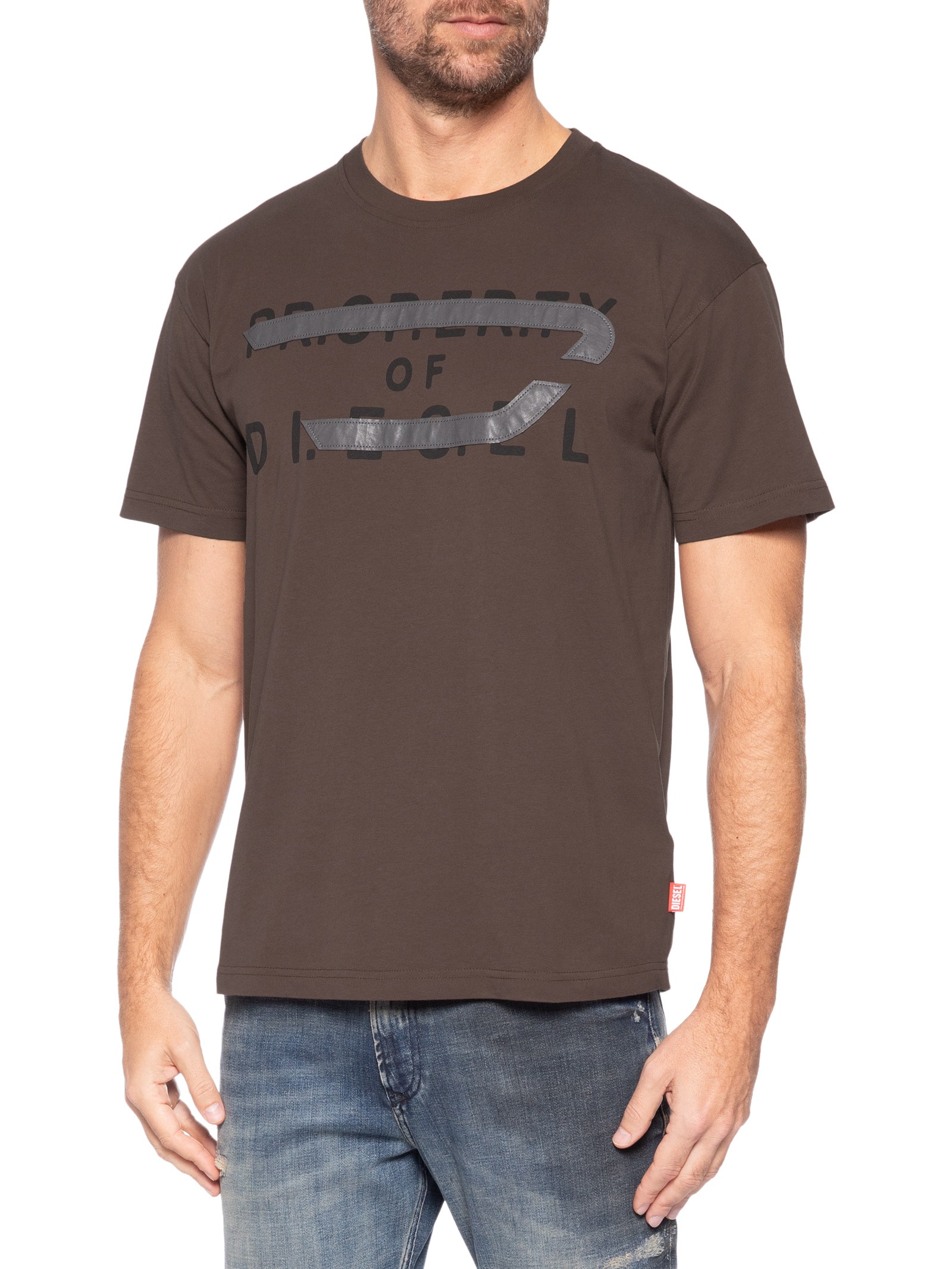 Camiseta Masculina T-Norm- V11 – Marrom Diesel