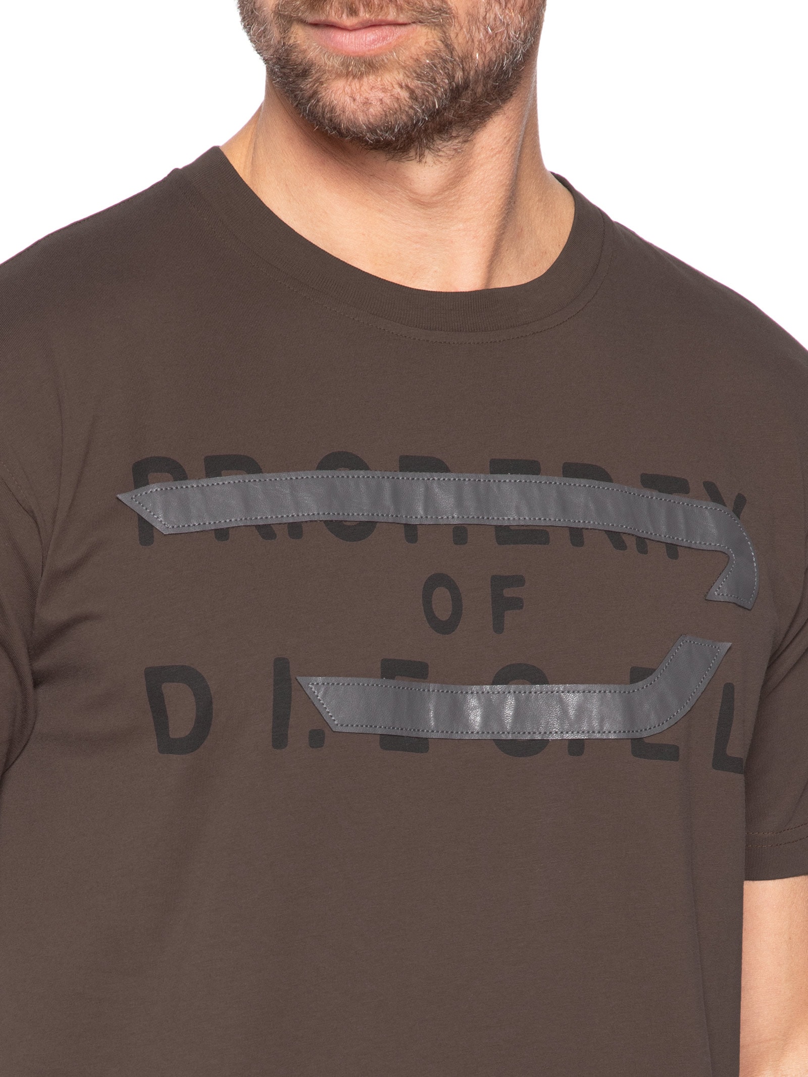 Camiseta Masculina T-Norm- V11 – Marrom Diesel