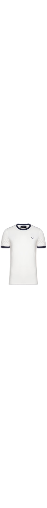 Camiseta Masculina Taped Ringer - Branco