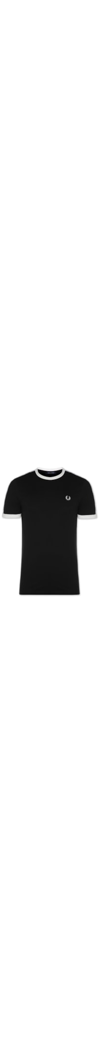 Camiseta Masculina Taped Ringer - Preto