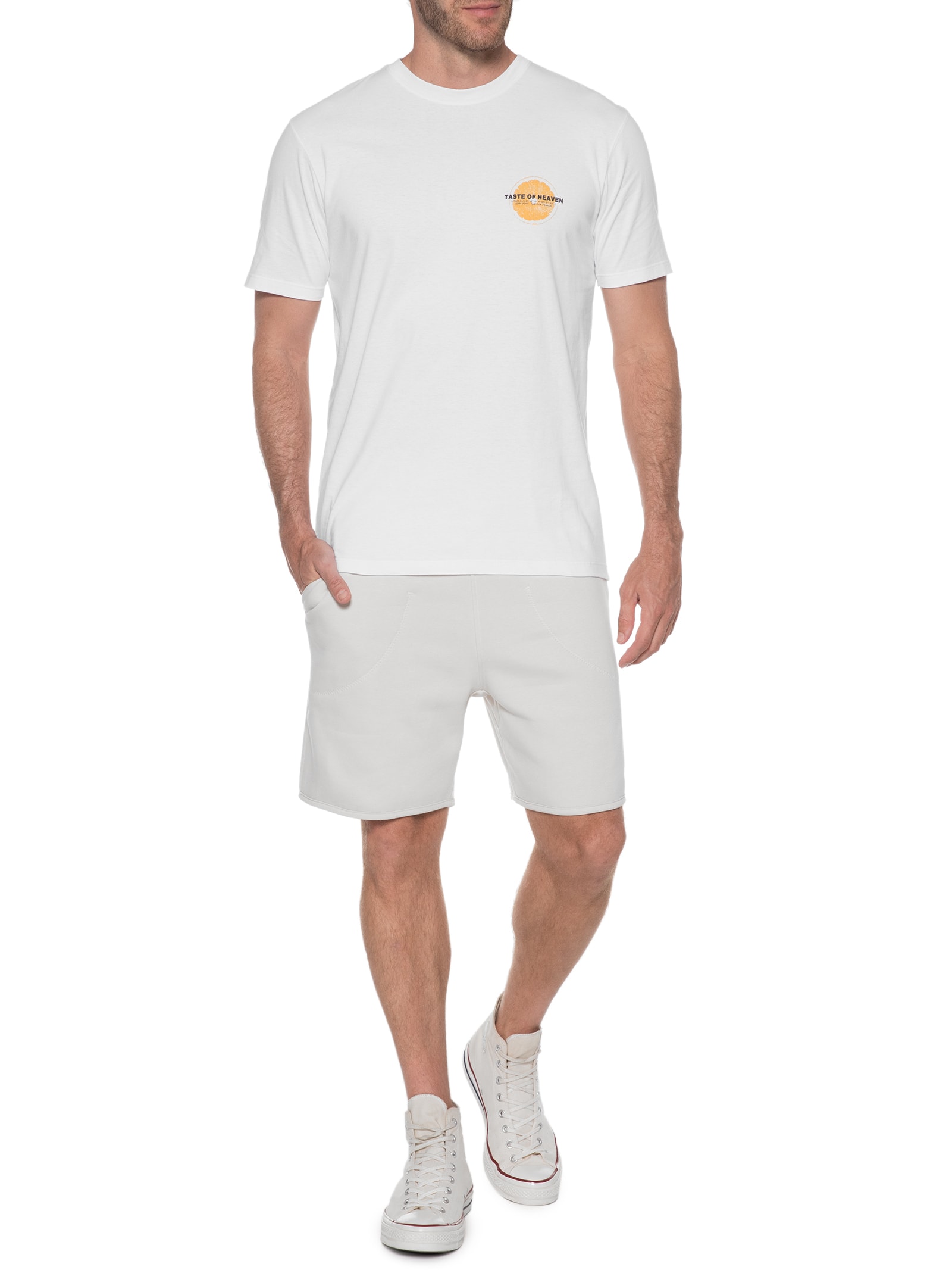 Camiseta Masculina Taste Of Heaven Branco John John