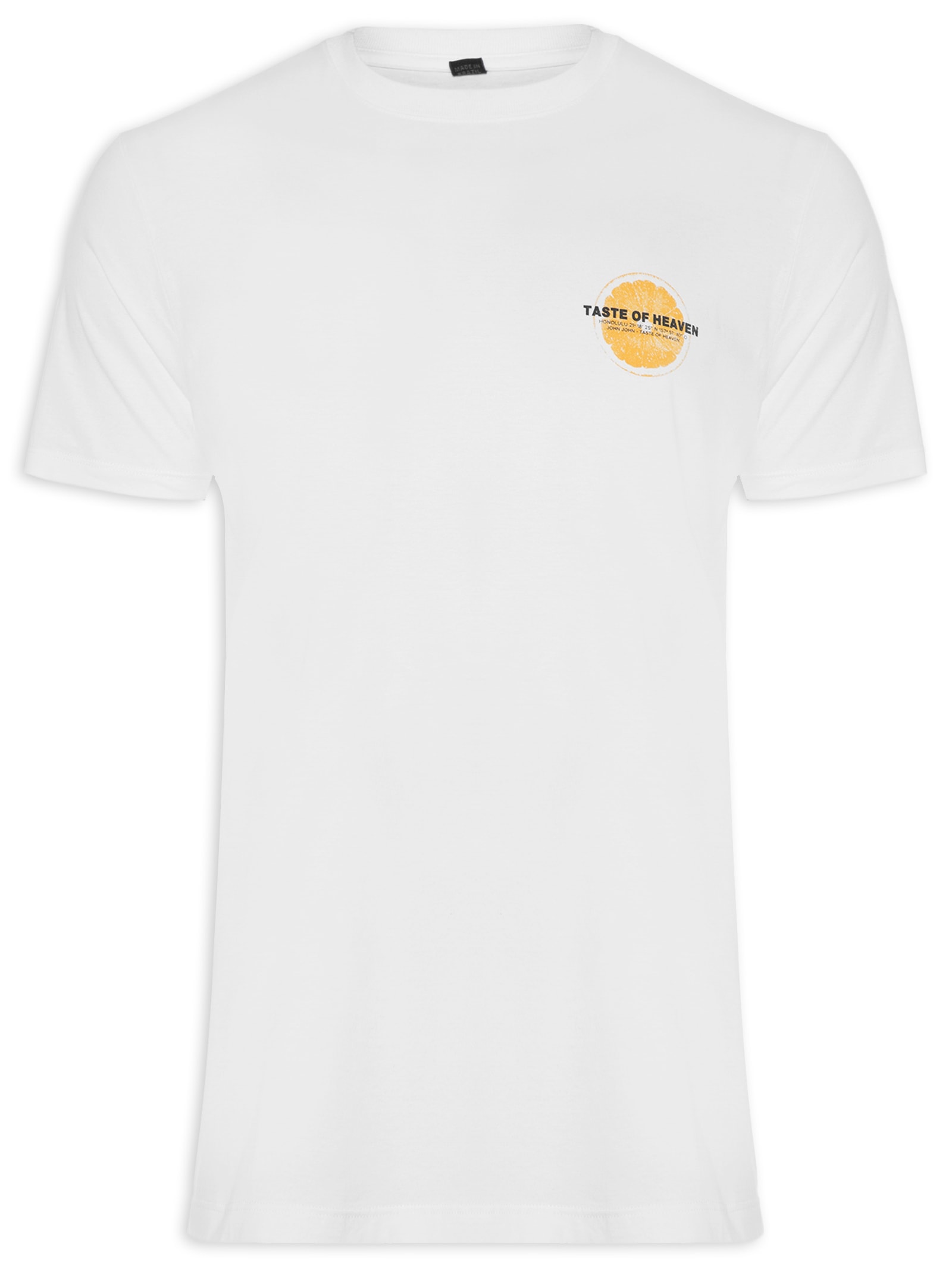 Camiseta Masculina Taste Of Heaven Branco John John