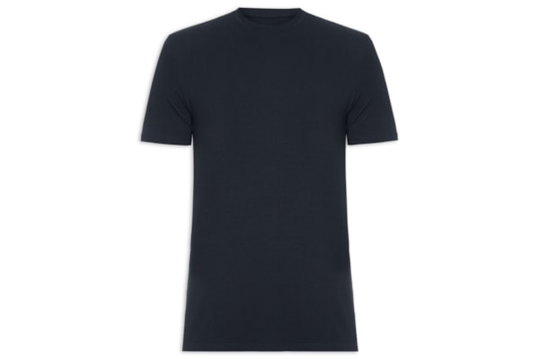 Camiseta Masculina Tecnológica Modal Move - Azul