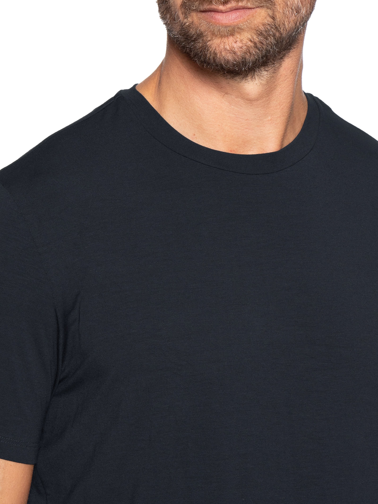 Camiseta Masculina Tecnológica Modal Move Azul Oficina Reserva