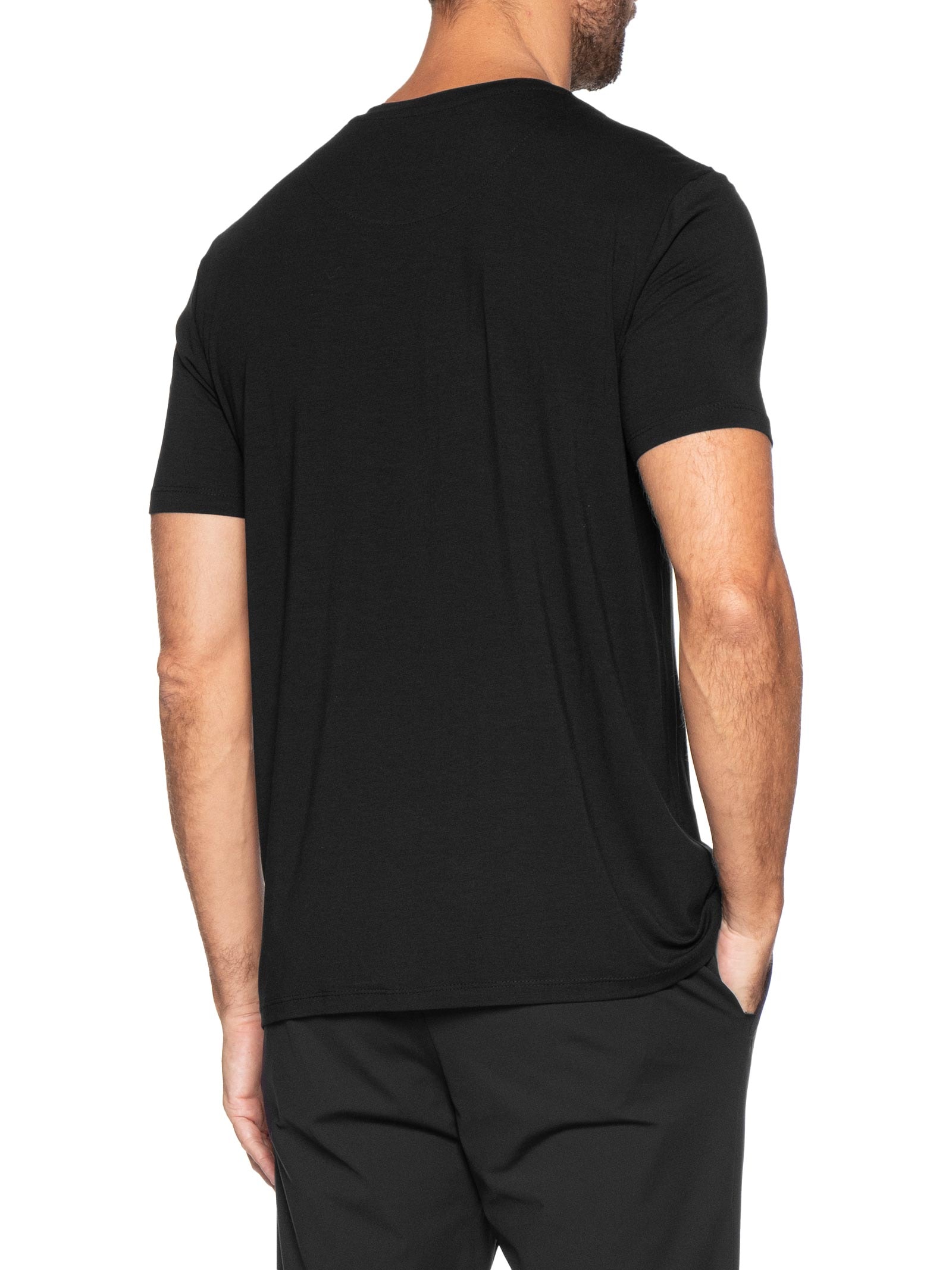 Camiseta Masculina Tecnológica Modal Move Preto Oficina Reserva