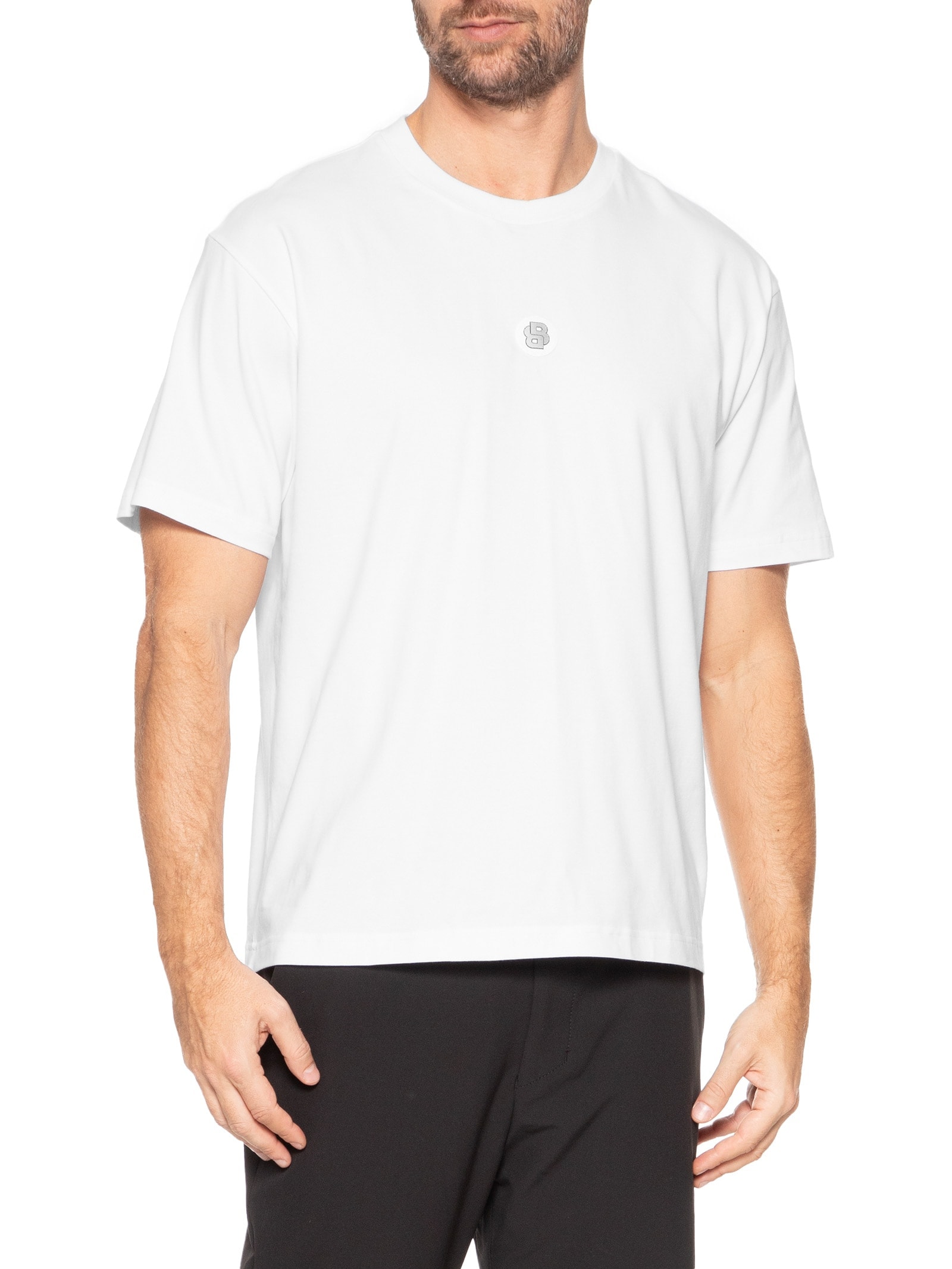 Camiseta Masculina Tee 10 TL Branco Boss