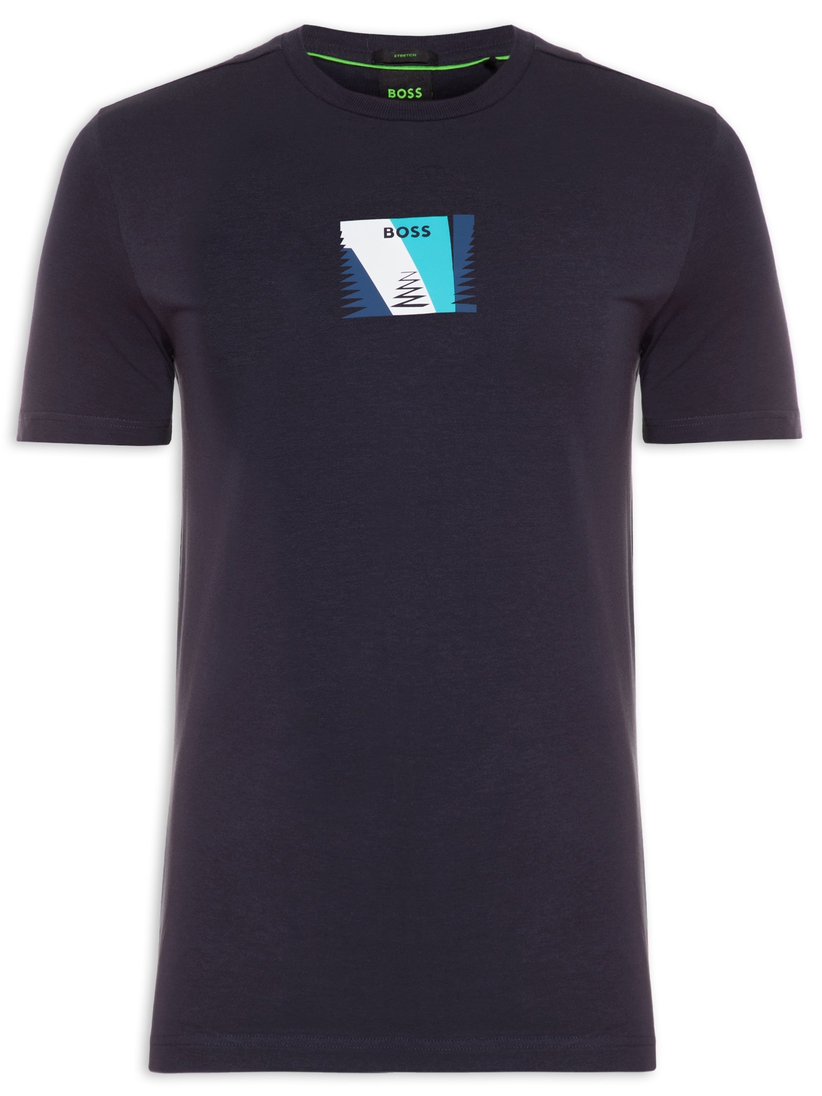 Camiseta Masculina Tee 6 Azul Boss