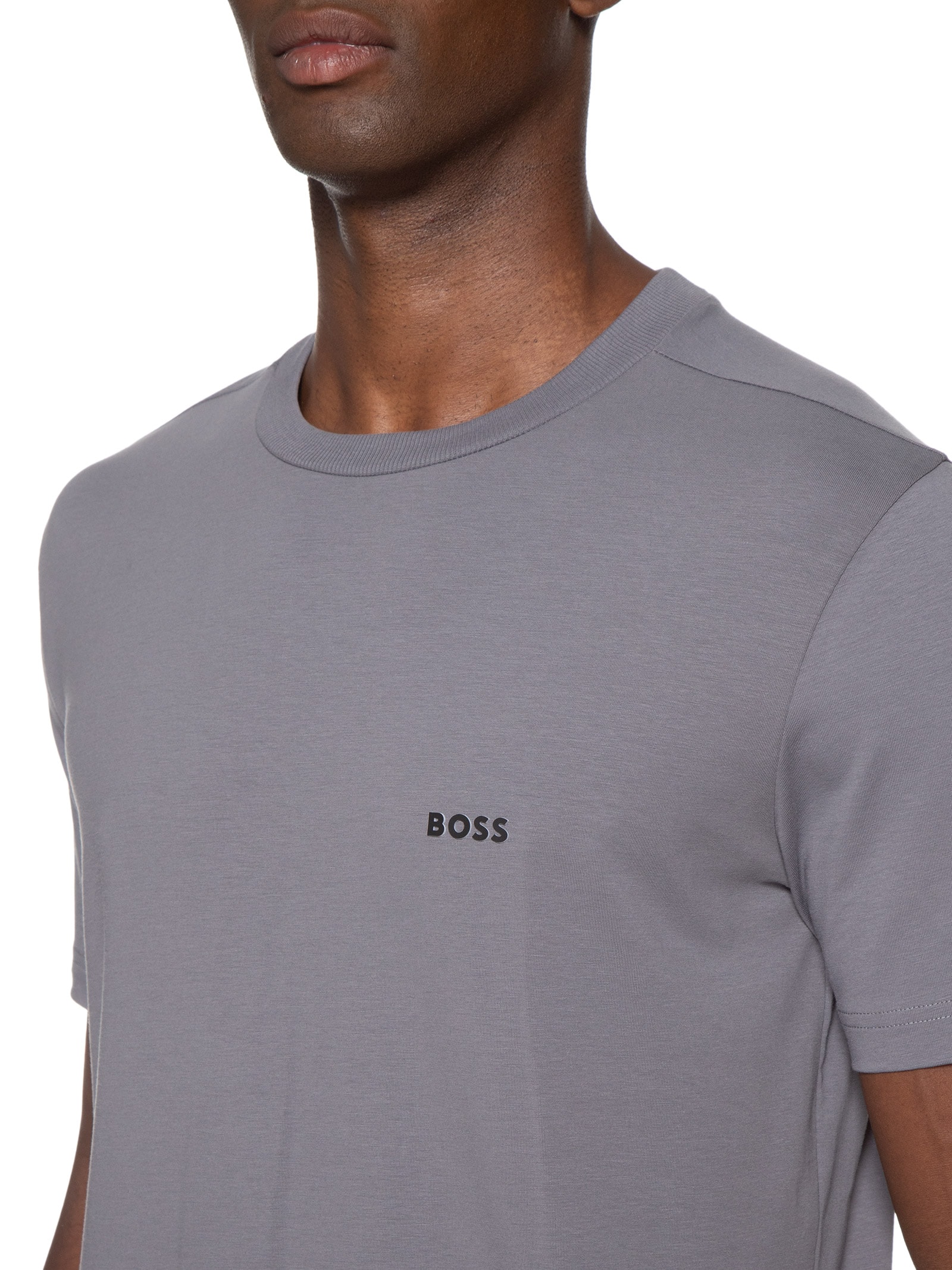 Camiseta Masculina Tee Bege  Boss
