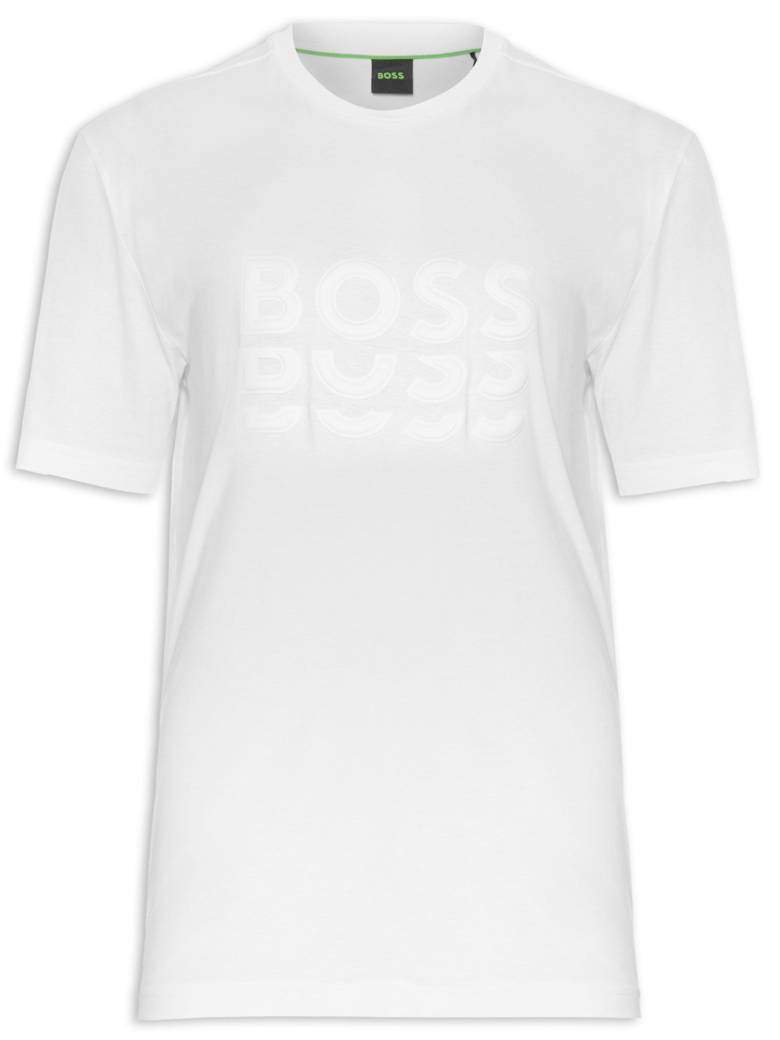 Camiseta Masculina Tee Branco Boss