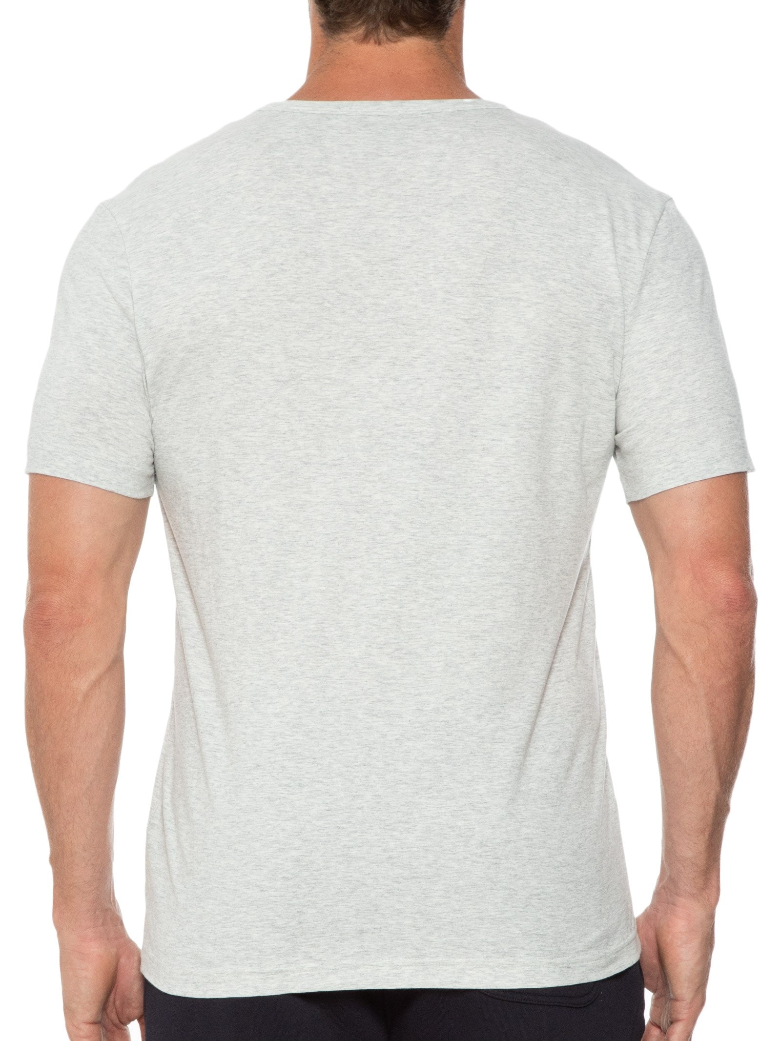 Camiseta Masculina Tee Curved Cinza Boss