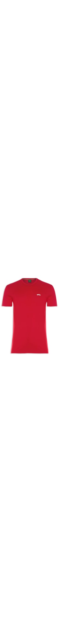 Camiseta Masculina Tee Curved - Vermelho
