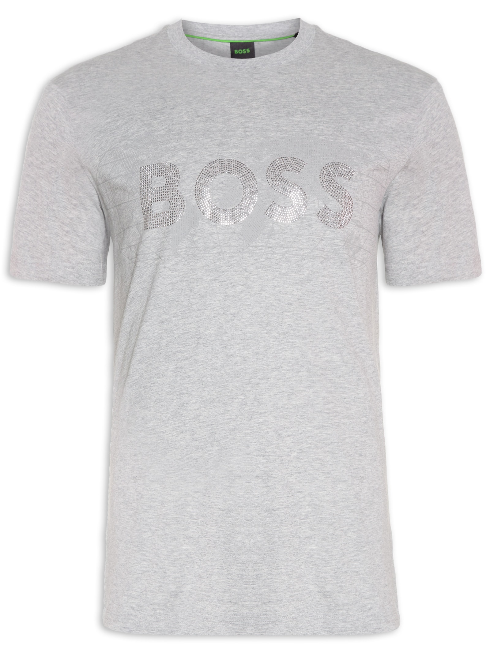 Camiseta Masculina Tee Diamond Cinza Boss