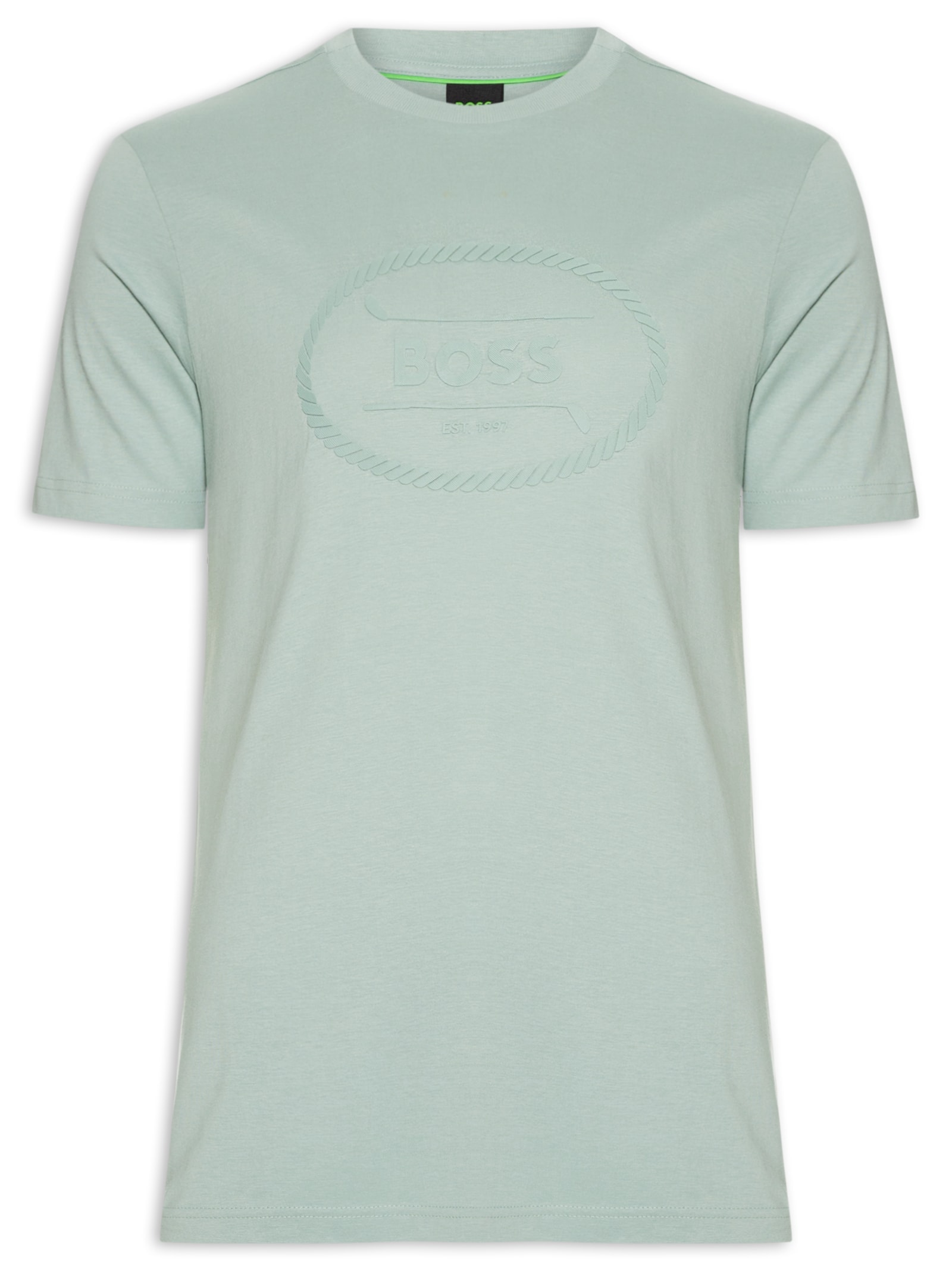 Camiseta Masculina Tee Logo Heritage Verde Boss
