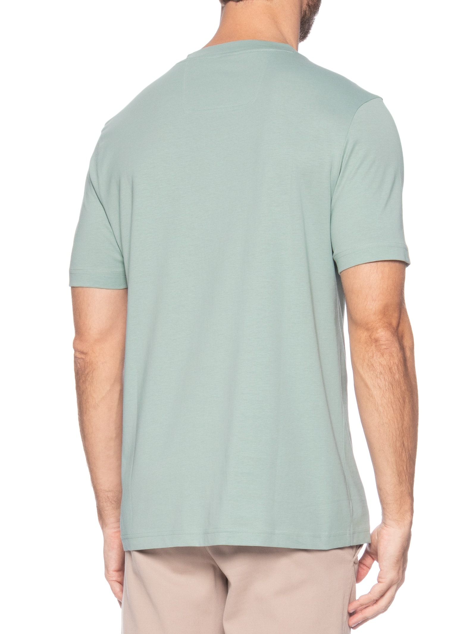 Camiseta Masculina Tee Logo Heritage Verde Boss