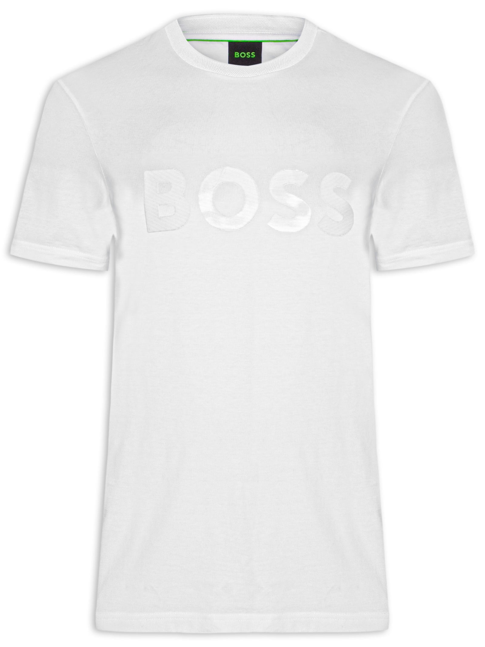 Camiseta Masculina Tee Mirror 2 Branco Boss
