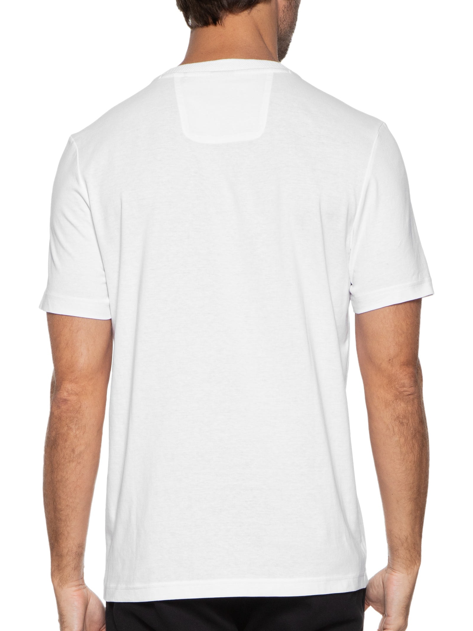 Camiseta Masculina Tee Mirror 2 Branco Boss
