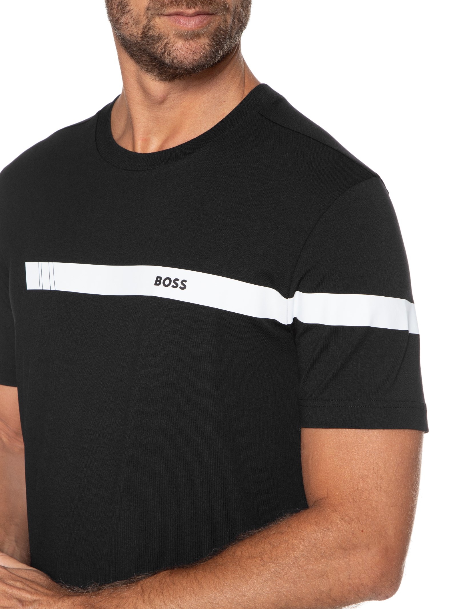 Camiseta Masculina Tee Preto Boss