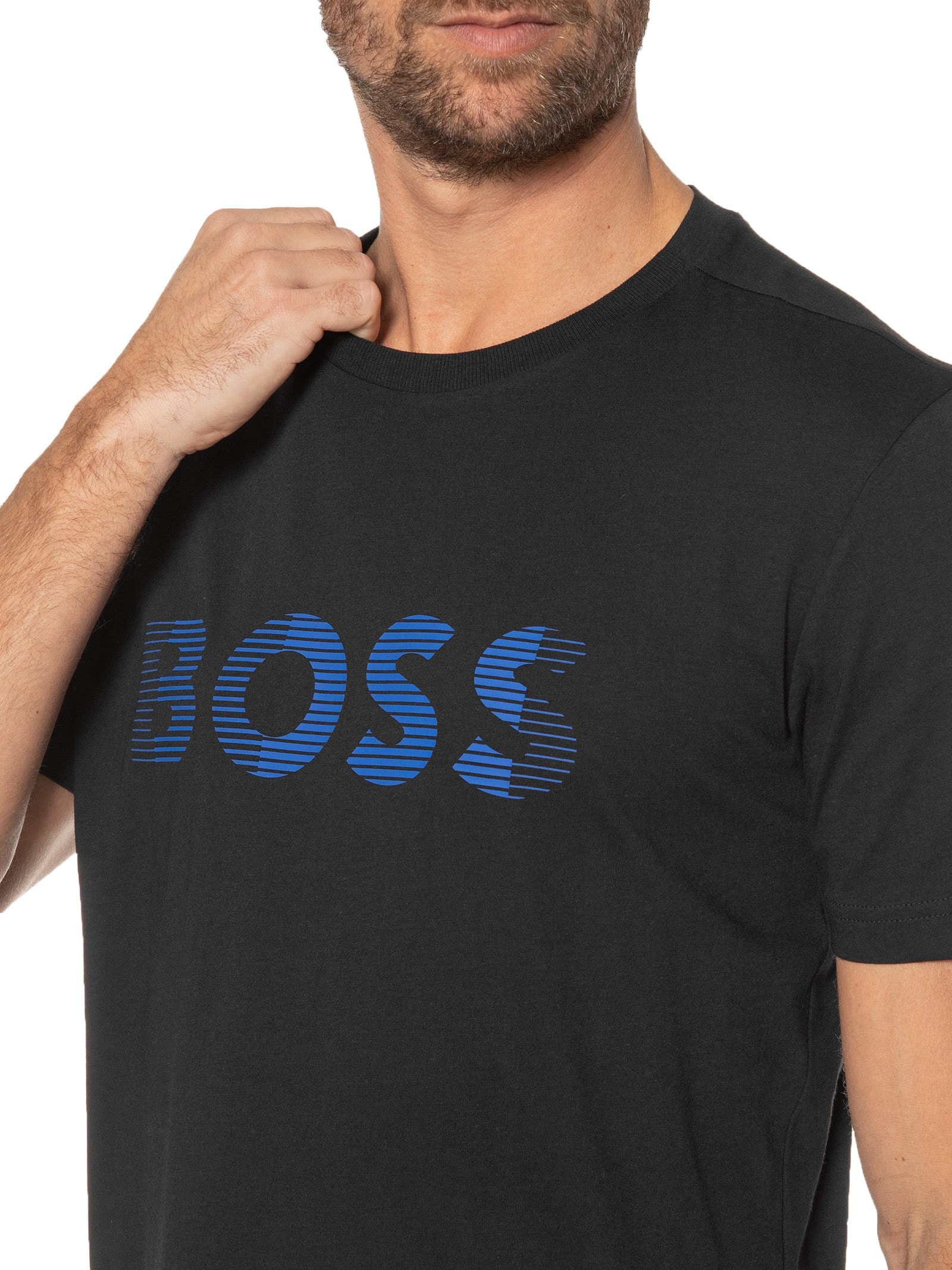 Camiseta Masculina Tee Preto Boss