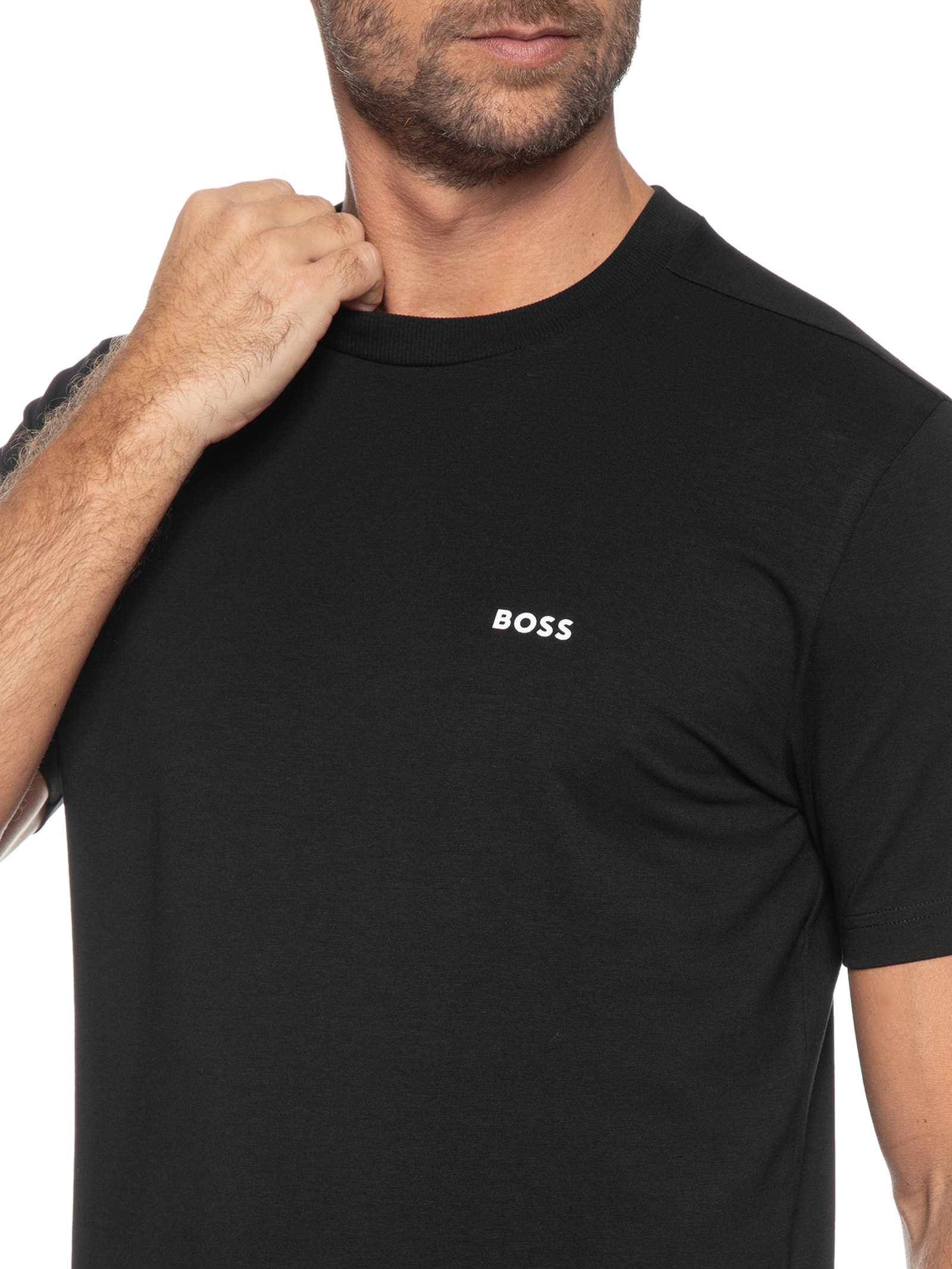 Camiseta Masculina Tee Preto Boss