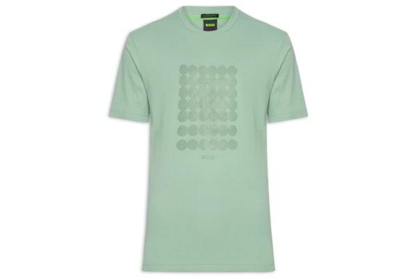 Camiseta Masculina Tee Print Striped - Verde