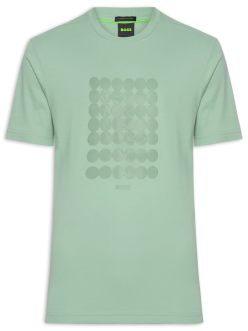 Camiseta Masculina Tee Print Striped – Verde