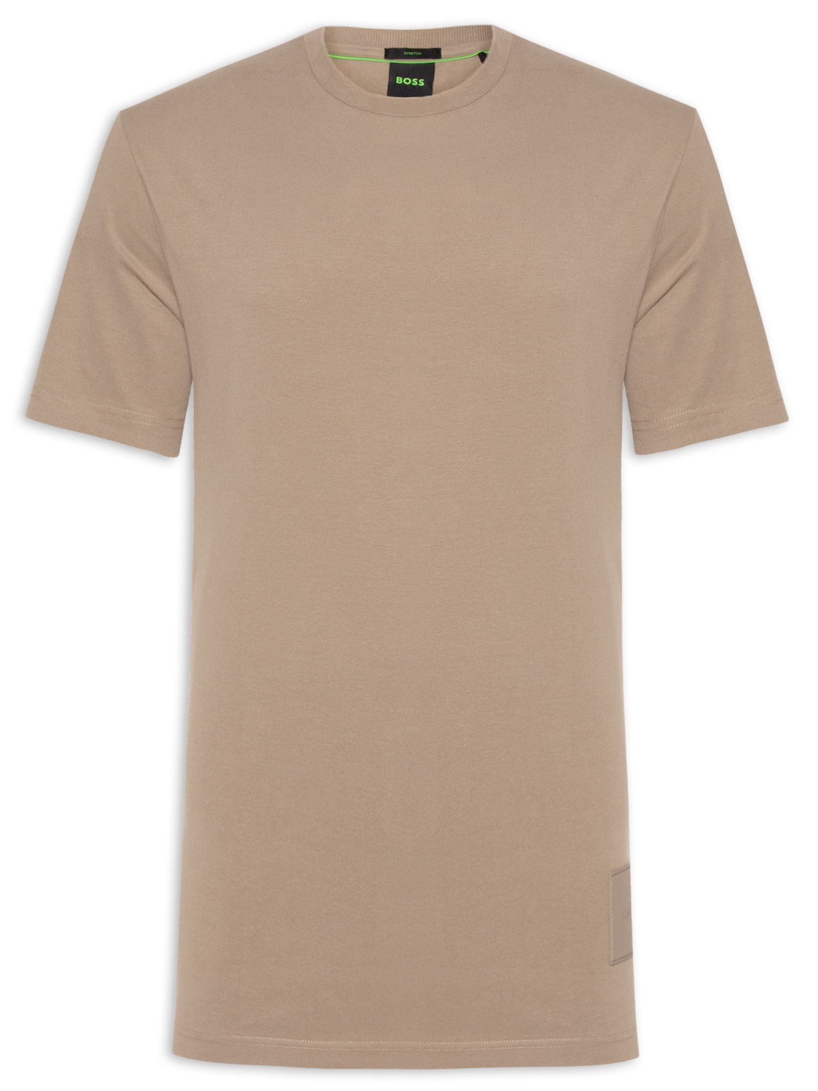 Camiseta Masculina Tee Suede Verde Boss