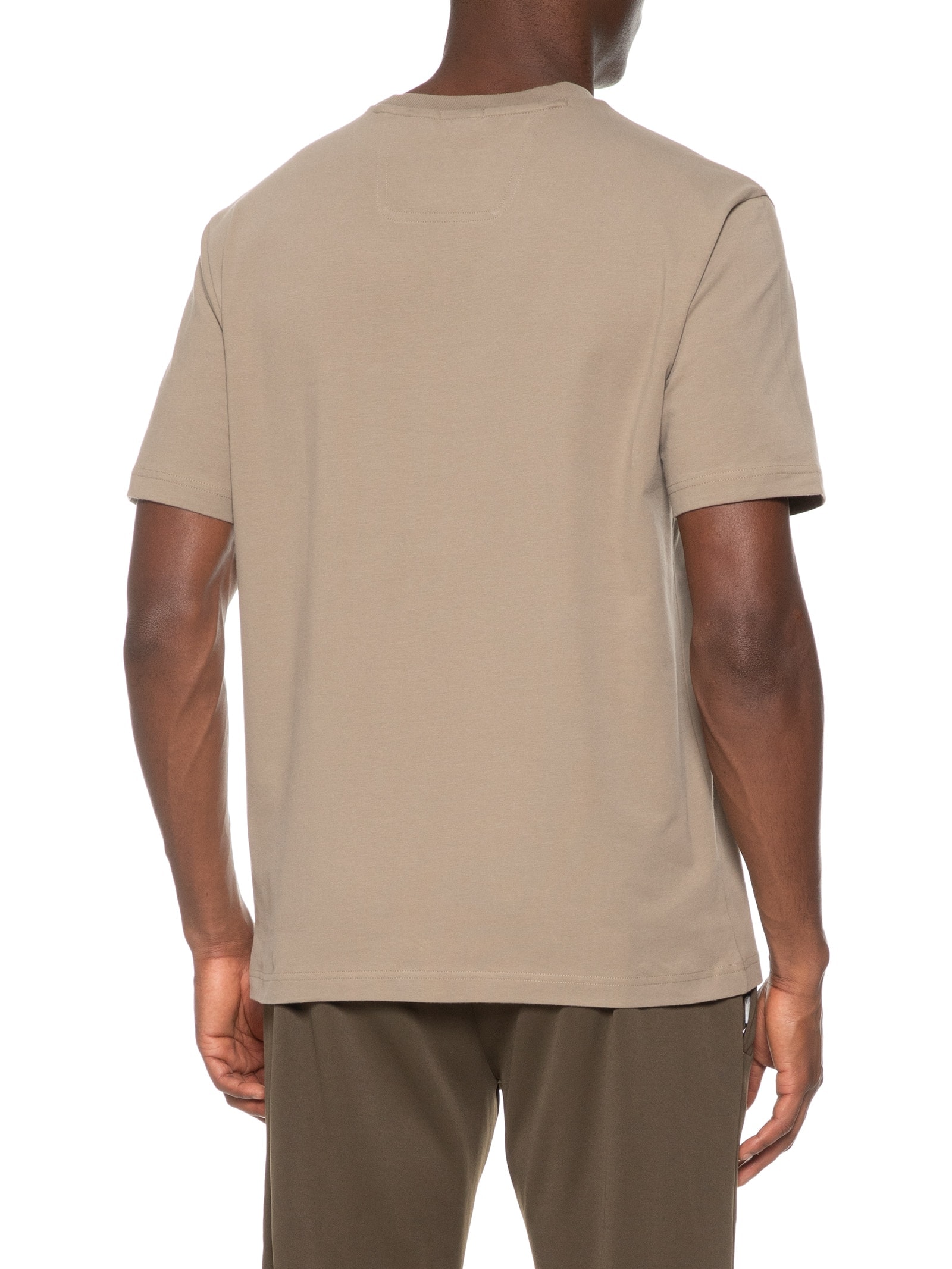 Camiseta Masculina Tee Suede Verde Boss