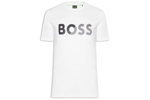 Camiseta Masculina Tee Tape Logo - Branco