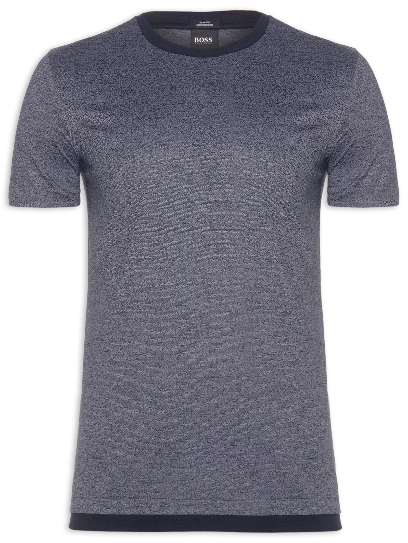 Camiseta Masculina Tessler 111 Azul Boss