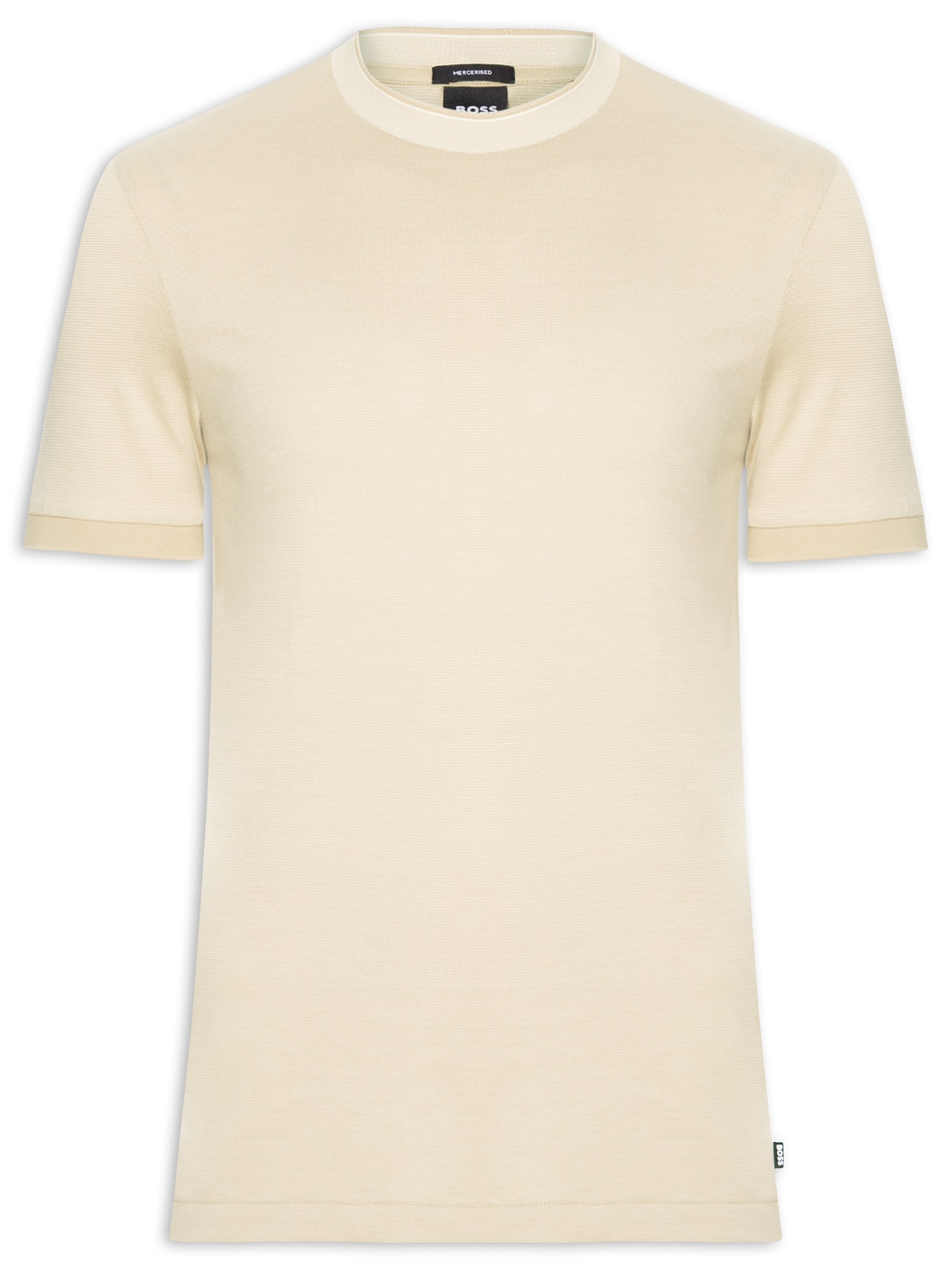 Camiseta Masculina Tessler Bege Boss