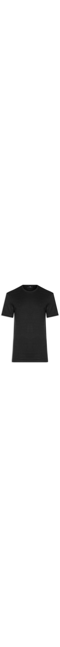 Camiseta Masculina Textura New Suedine - Preto