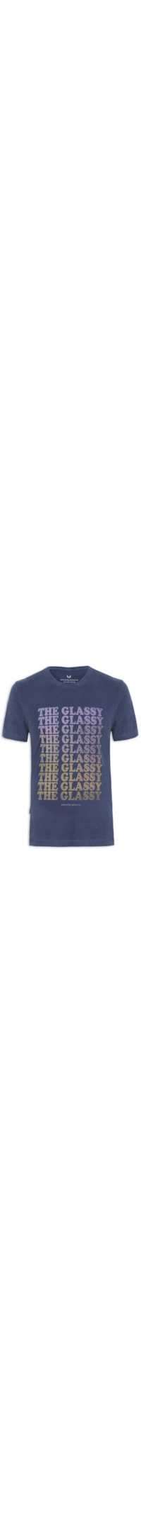 Camiseta Masculina The Glassy - Azul