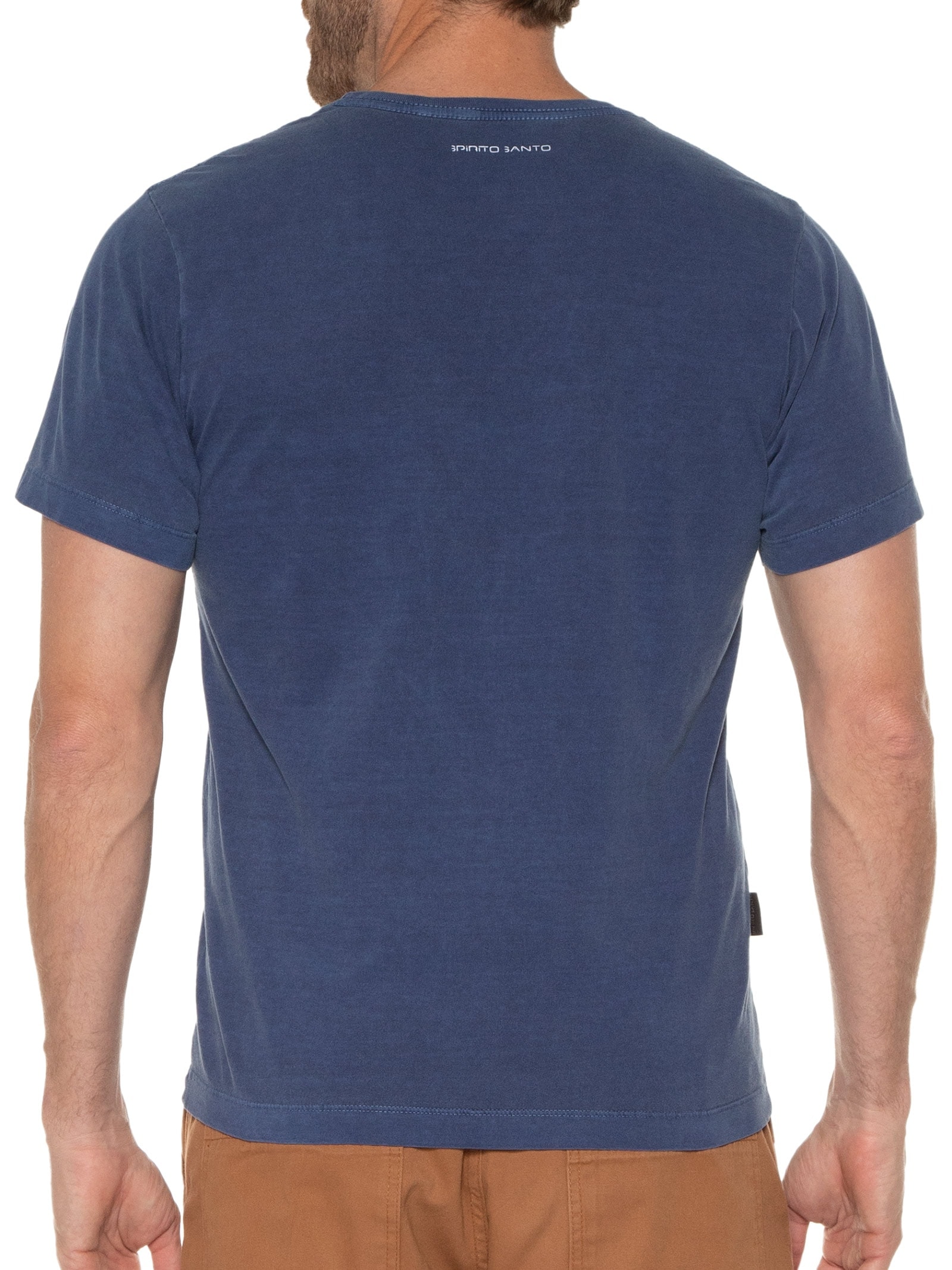 Camiseta Masculina The Glassy Azul Spirito Santo
