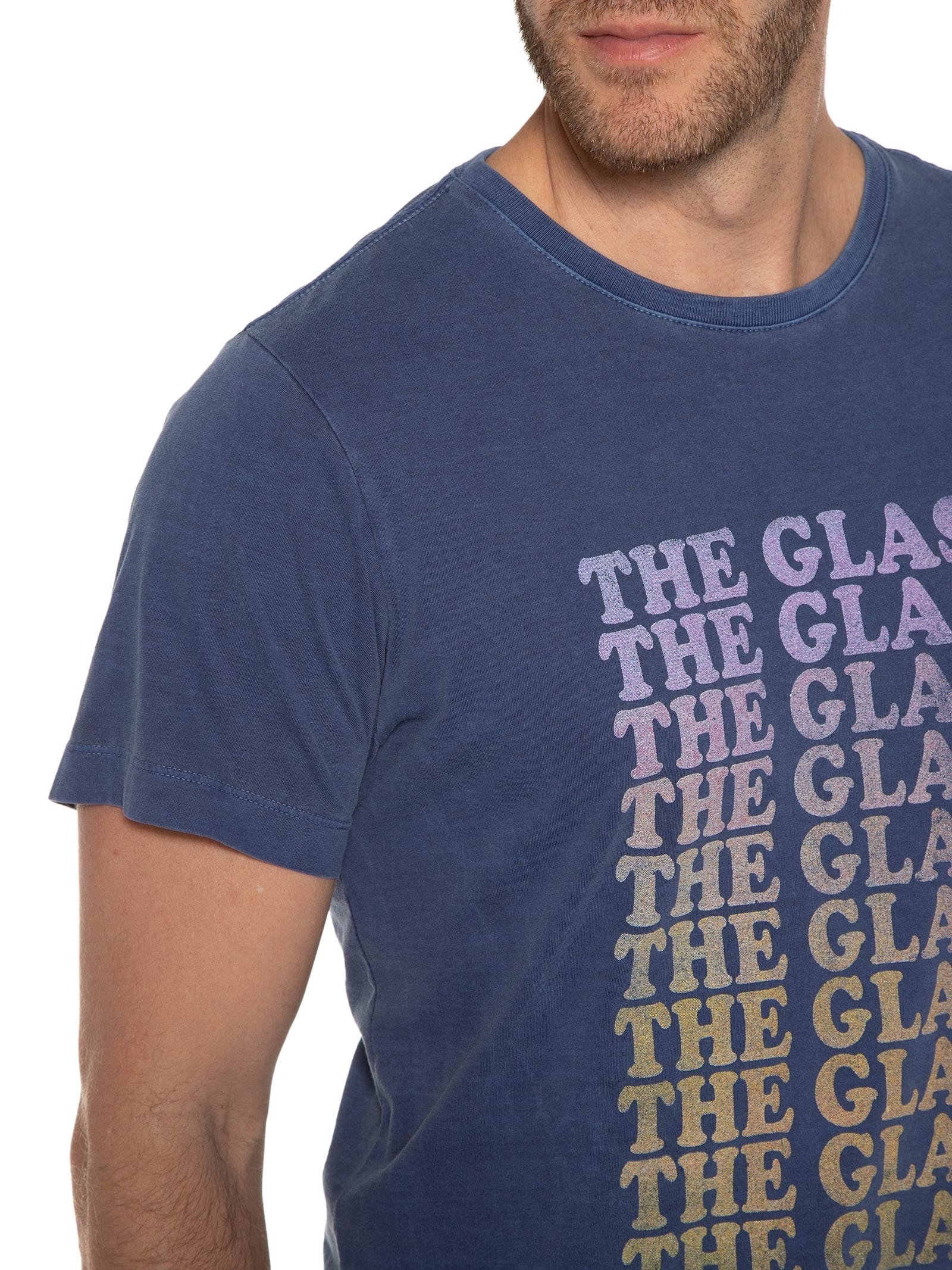 Camiseta Masculina The Glassy Azul Spirito Santo