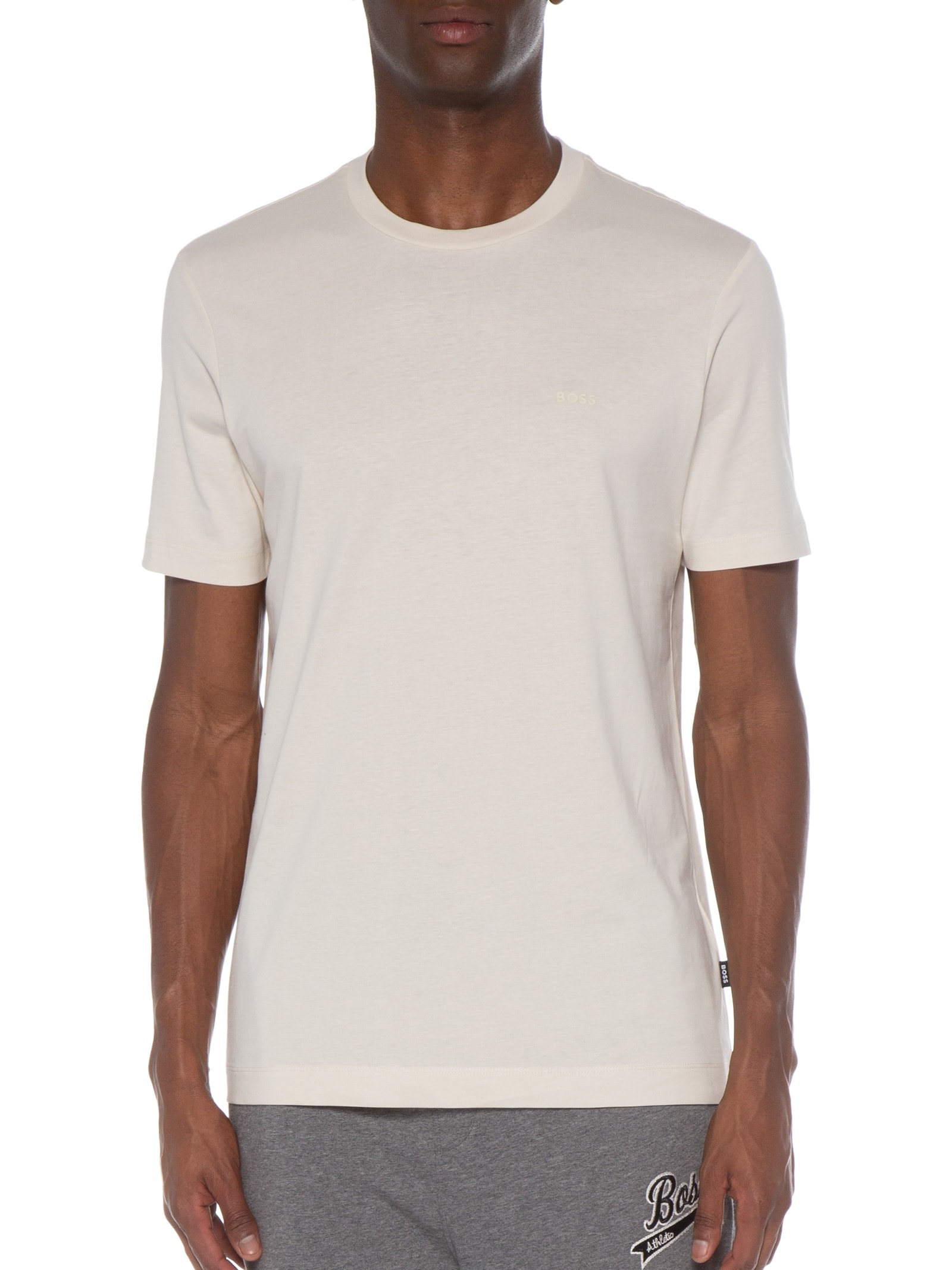 Camiseta Masculina Thompson Bege Boss