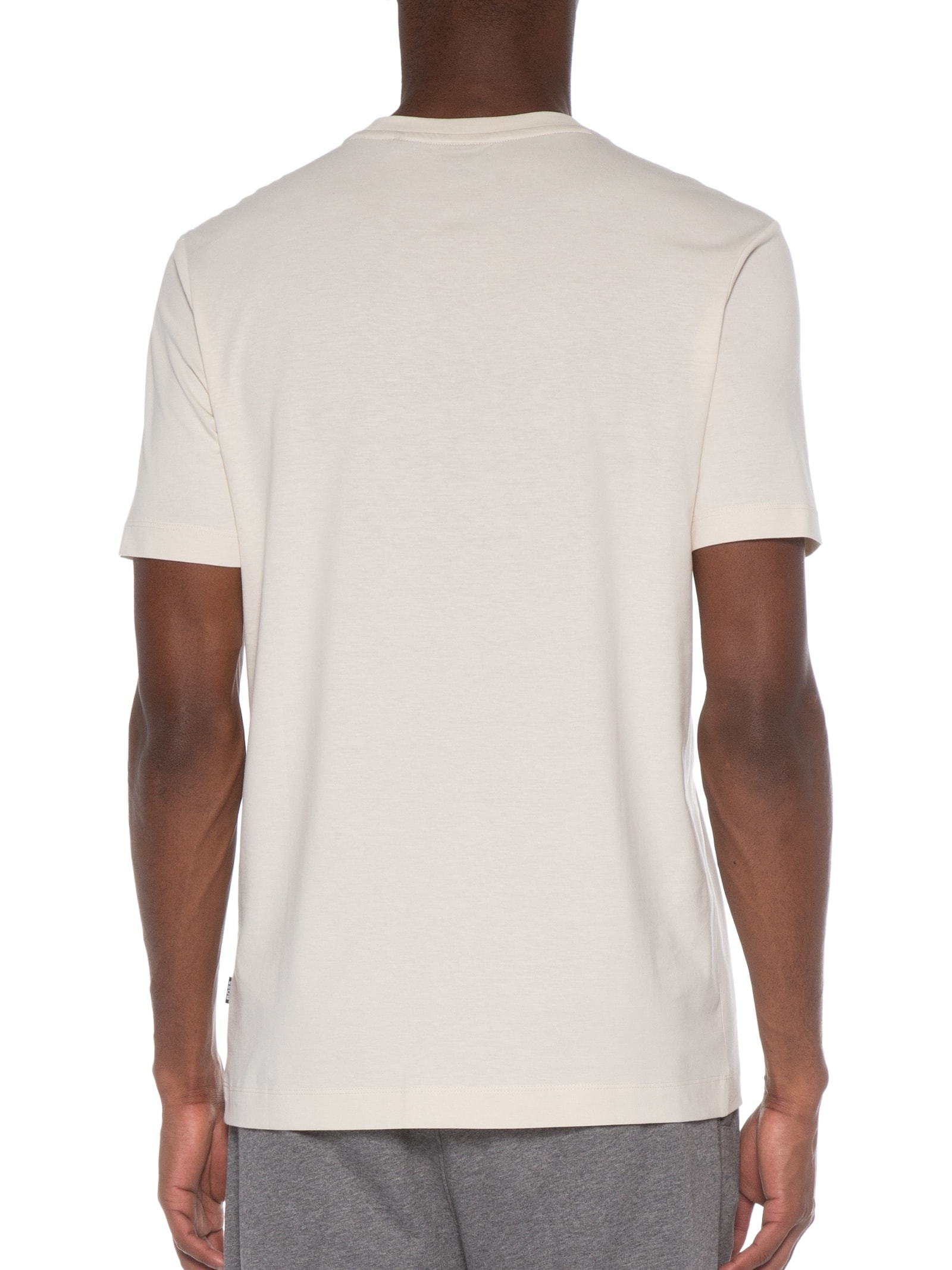 Camiseta Masculina Thompson Bege Boss