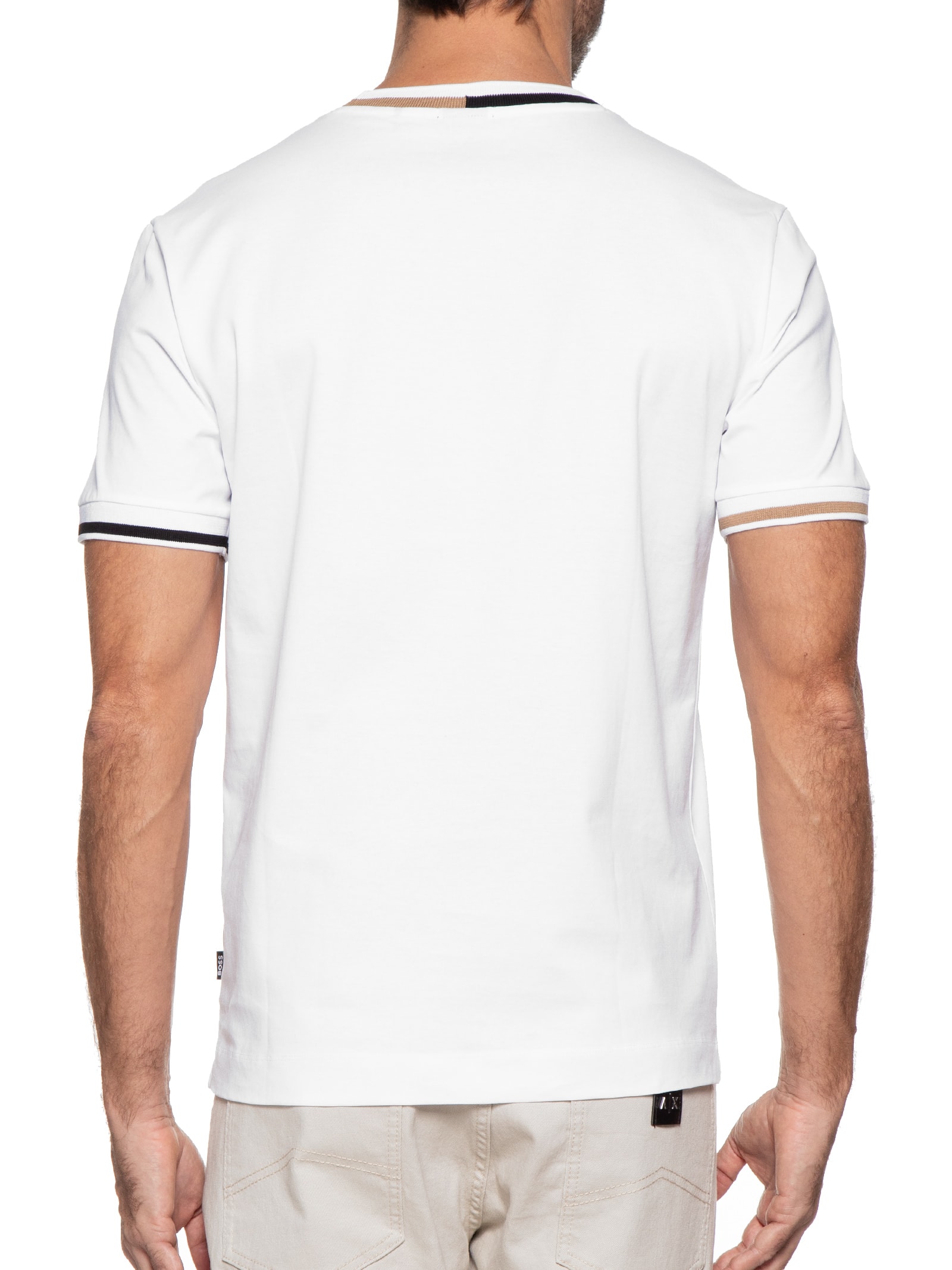 Thompson Roupas T-shirt Masculina Thompson - Boss - Branco