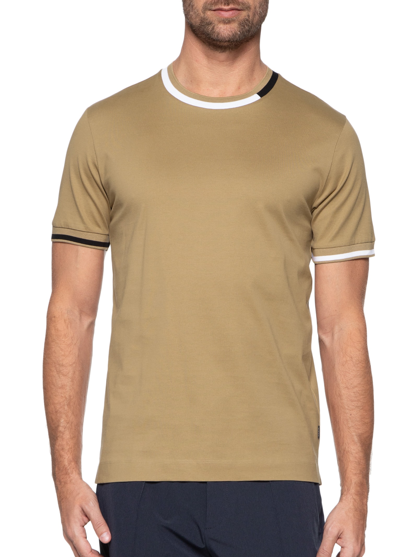 Camiseta Masculina Thompson Marrom Boss