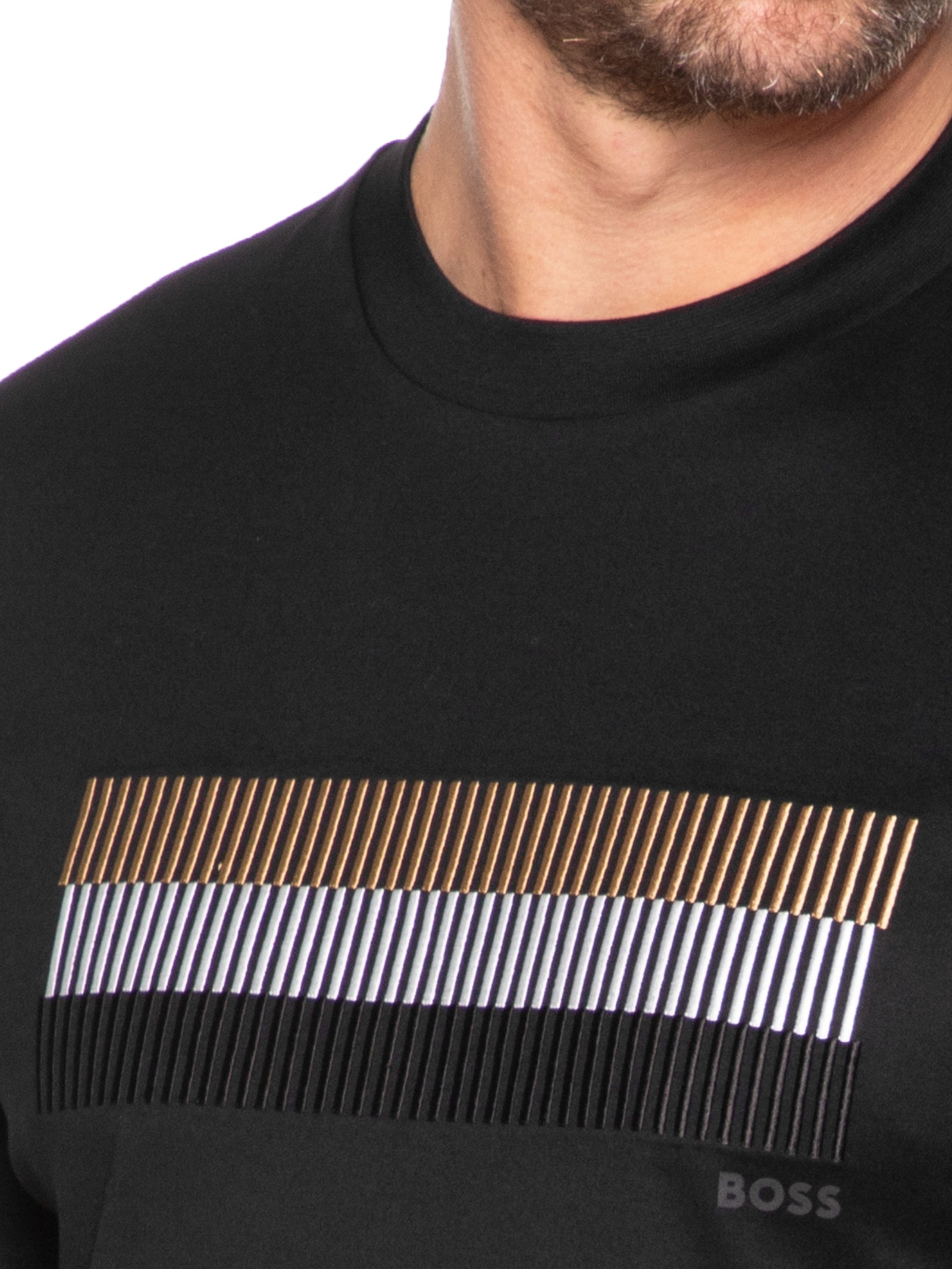 Thompson Roupas Boss - Camiseta Masculina Thompson - Preto
