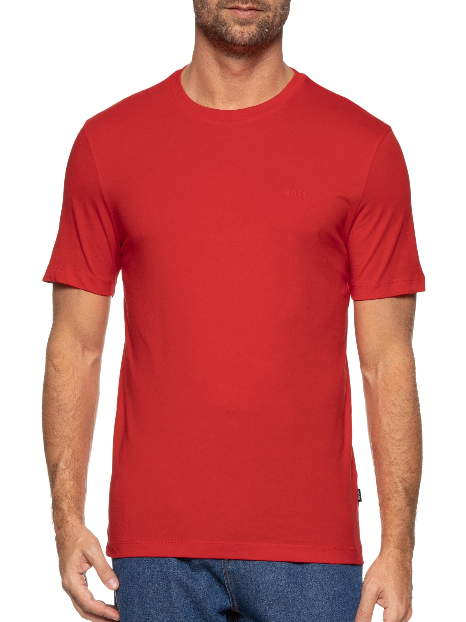 Camiseta Masculina Thompson Vermelho Boss